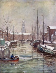 Un canale di Groningen all